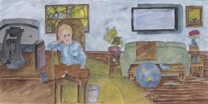 The Little Boy and The Little Bunny 3