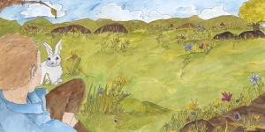 The Little Boy and The Little Bunny 6