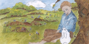 The Little Boy and The Little Bunny 7