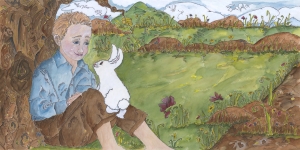 The Little Boy and The Little Bunny 11