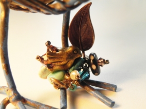 Embellished Wire Bird