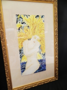 framed 'The Dreamer' print